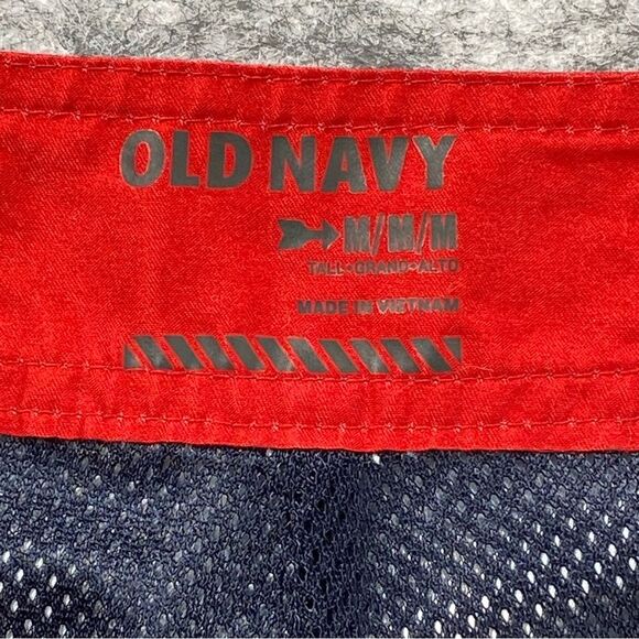 Old Navy Mens Red/Blue/White Star Designed‎ Swim Board Shorts Size M - Picture 4 of 9